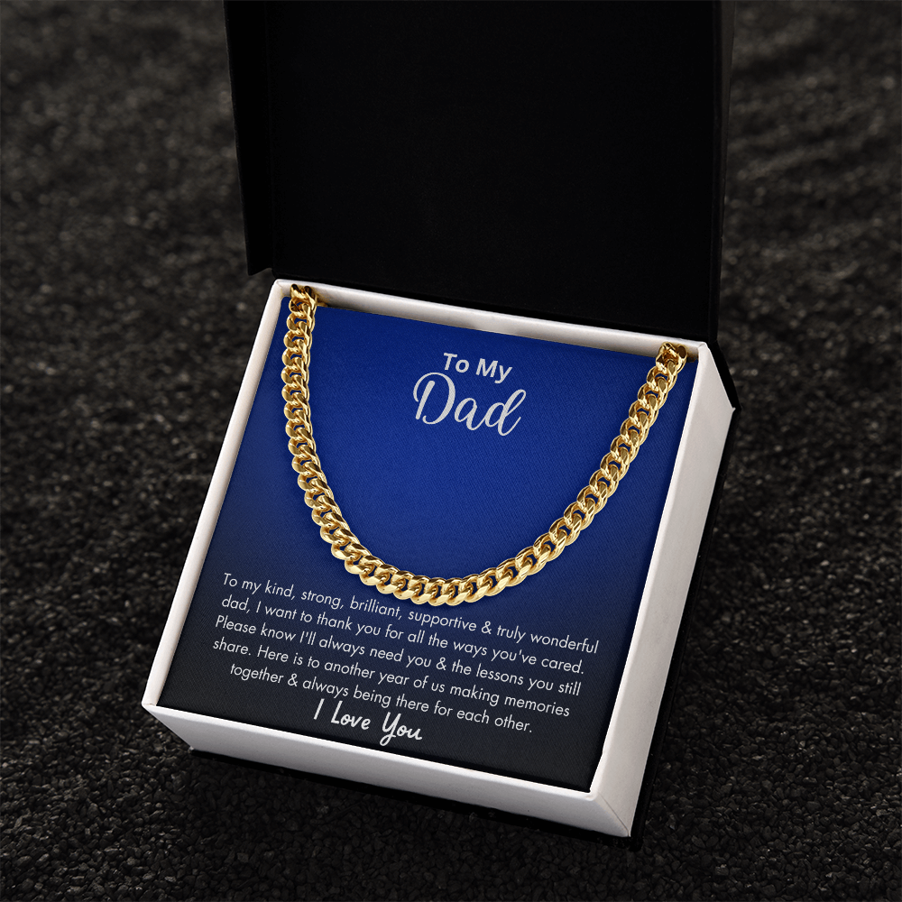 To My Dad | Cuban Link Chain