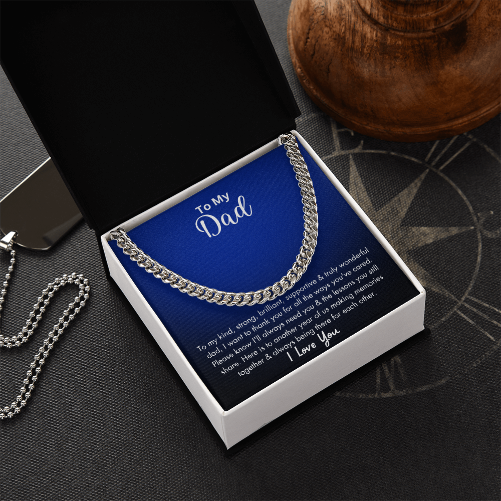 To My Dad | Cuban Link Chain
