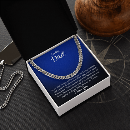 To My Dad | Cuban Link Chain